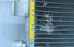 Радиатор кондиционера для Kia Optima на фотографиях